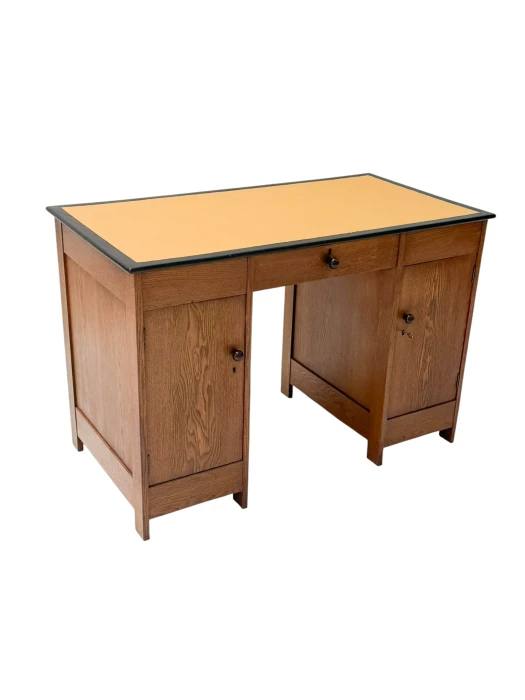Art Deco Modernist Desk by J.A. Muntendam for L.O.V. Oosterbeek